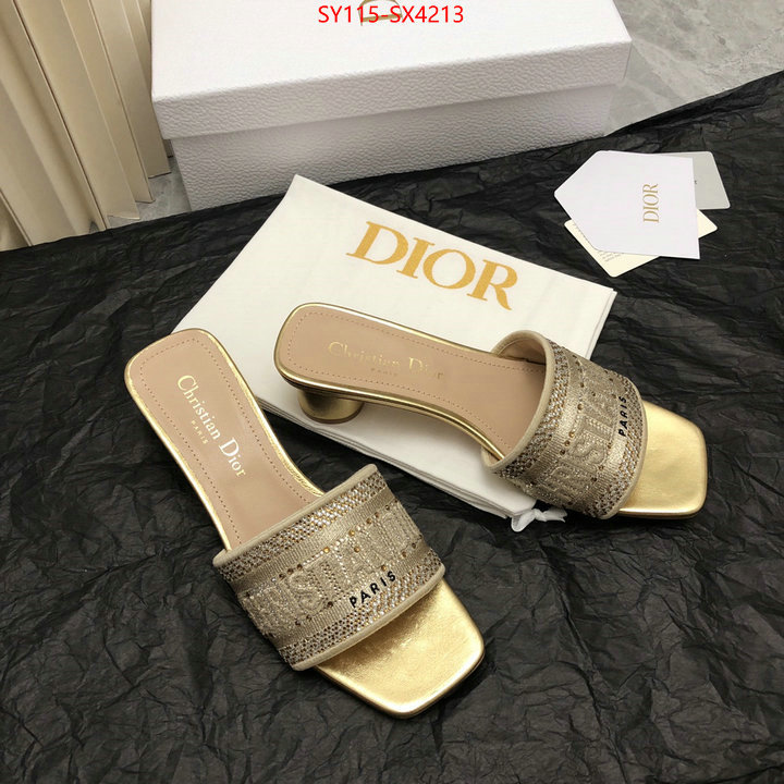 Women Shoes-Dior perfect quality ID: SX4213 $: 115USD