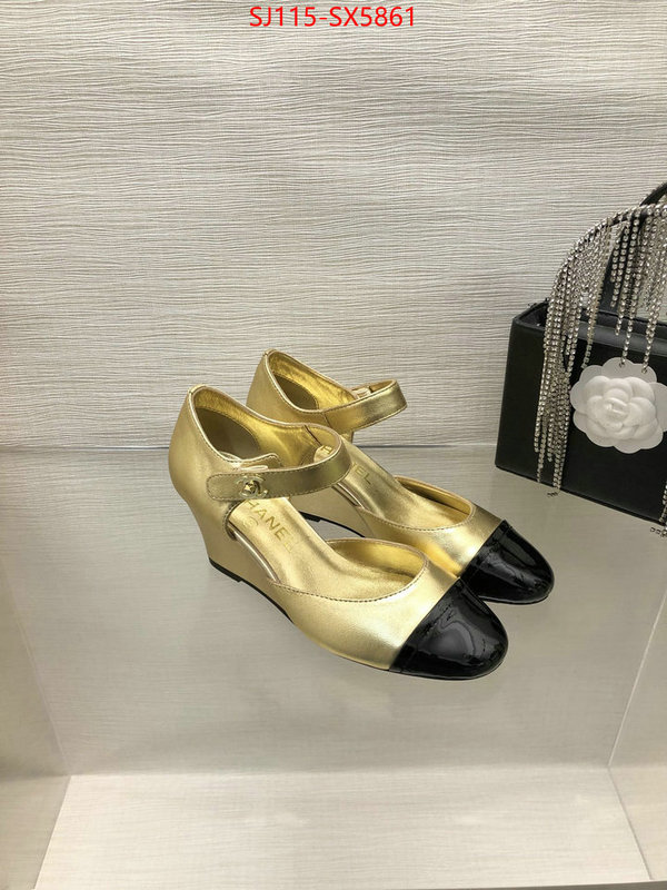 Women Shoes-Chanel for sale online ID: SX5861 $: 115USD