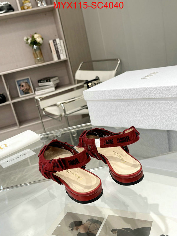 Women Shoes-Dior 2024 replica ID: SC4040 $: 115USD