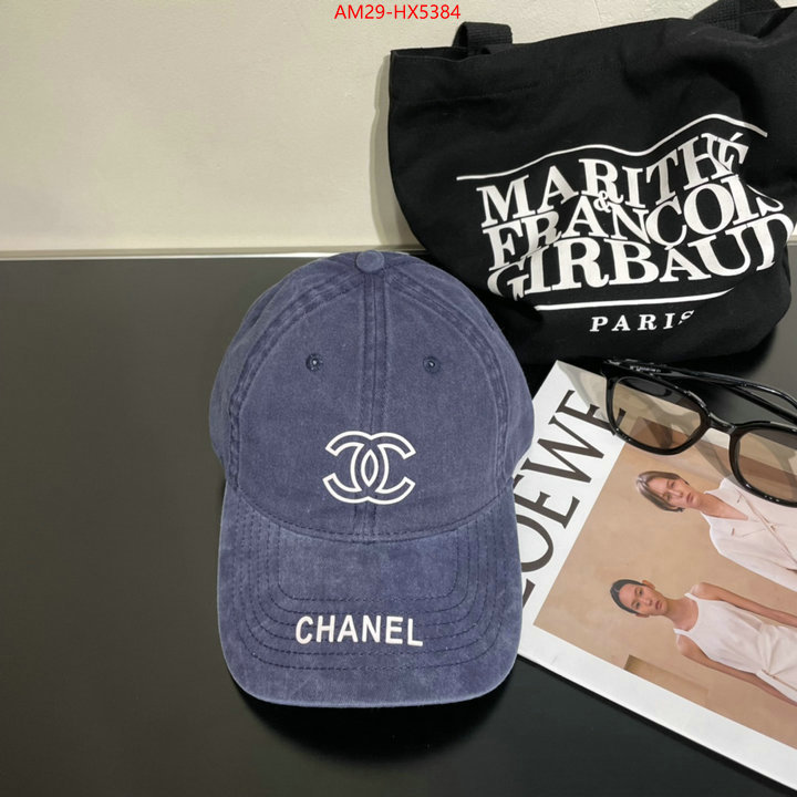 Cap (Hat)-Chanel luxury fashion replica designers ID: HX5384 $: 29USD