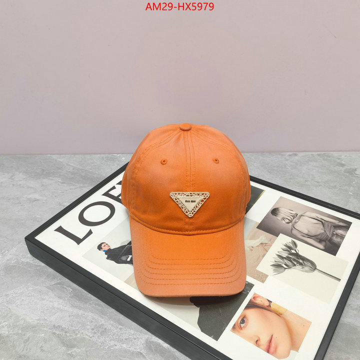 Cap(Hat)-Miu Miu designer replica ID: HX5979 $: 29USD