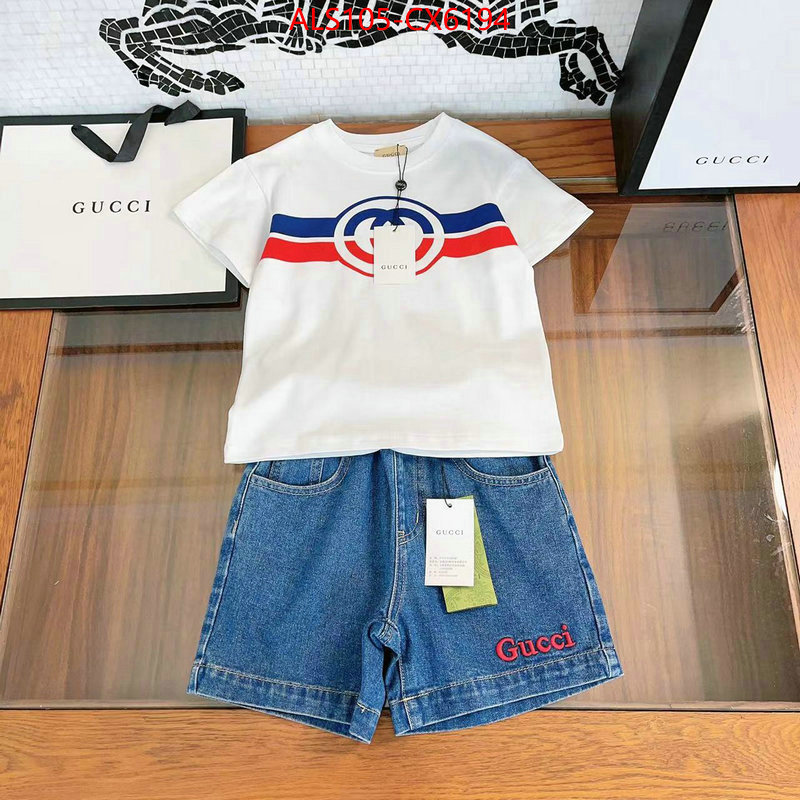 Kids clothing-Gucci for sale cheap now ID: CX6194 $: 105USD