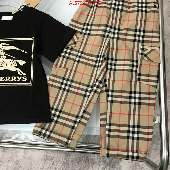 Kids clothing-Burberry outlet sale store ID: CX4666 $: 79USD