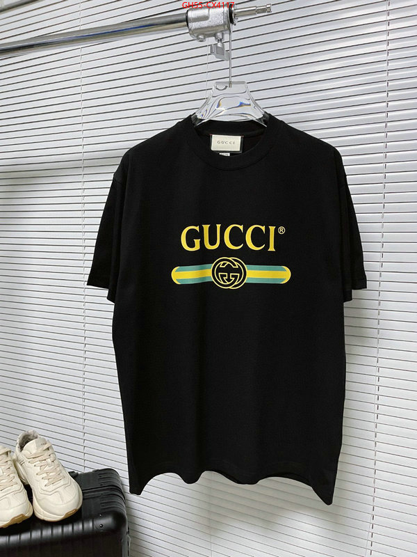 Clothing-Gucci best luxury replica ID: CX4117 $: 55USD