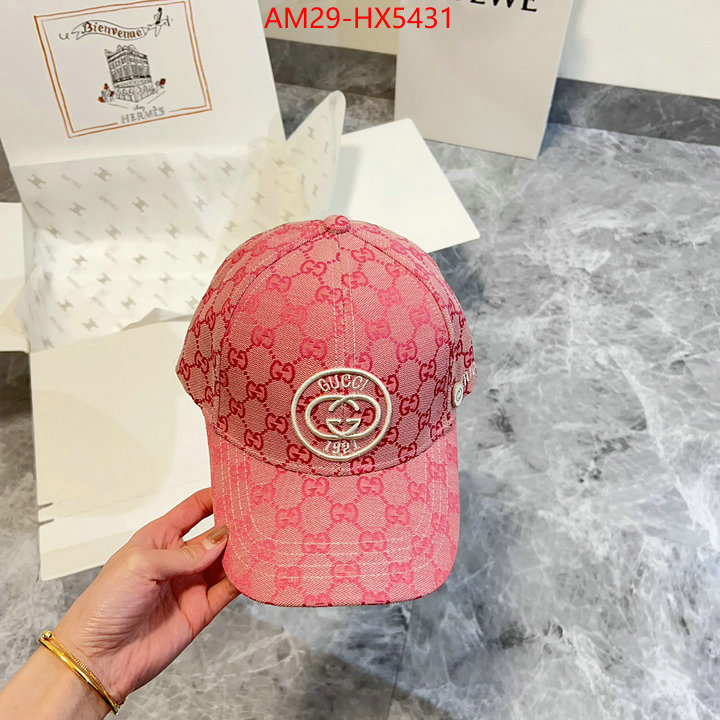 Cap(Hat)-Gucci high quality online ID: HX5431 $: 29USD