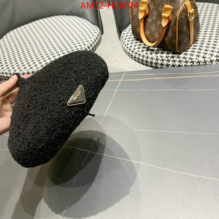 Cap (Hat)-Prada the top ultimate knockoff ID: HX6024 $: 32USD