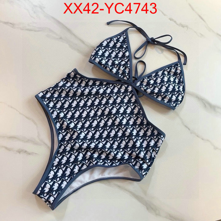 Swimsuit-Dior what is top quality replica ID: YC4743 $: 42USD