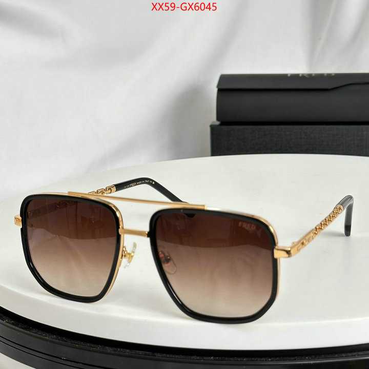 Glasses-Fred designer 1:1 replica ID: GX6045 $: 59USD