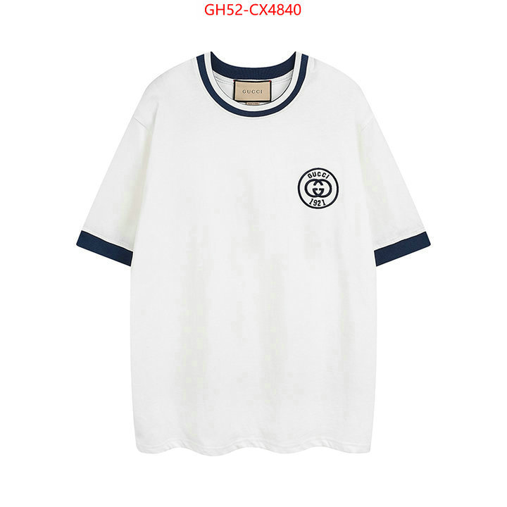 Clothing-Gucci 7 star replica ID: CX4840 $: 52USD