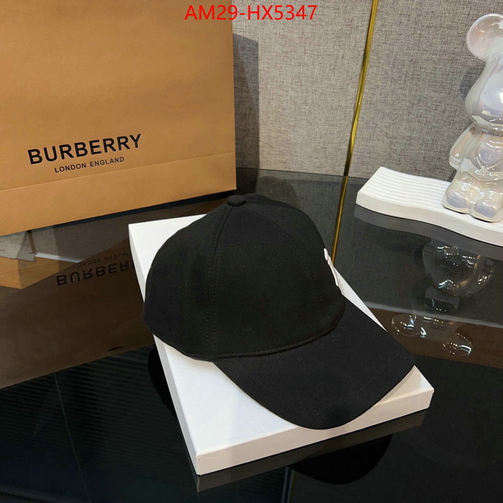 Cap(Hat)-Burberry luxury fake ID: HX5347 $: 29USD