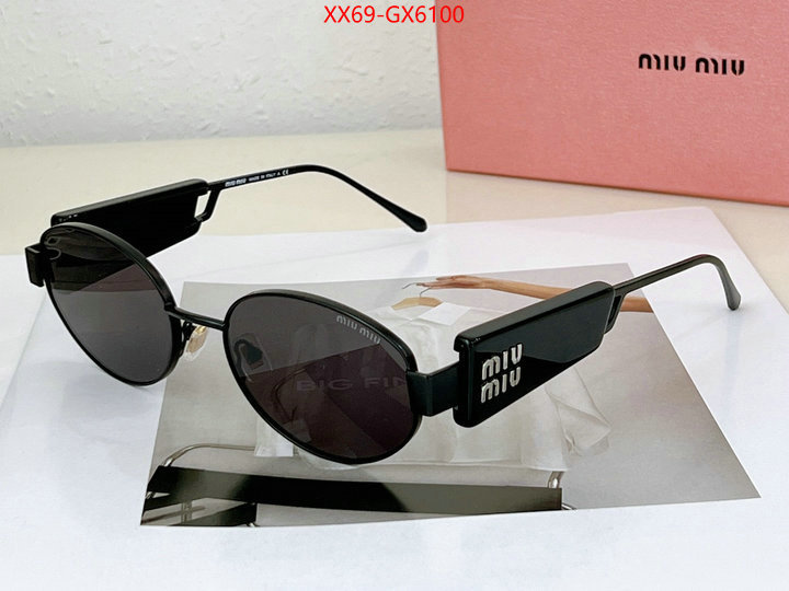 Glasses-Miu Miu best knockoff ID: GX6100 $: 69USD