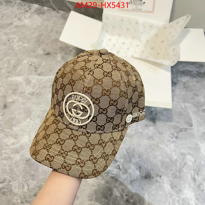 Cap(Hat)-Gucci high quality online ID: HX5431 $: 29USD