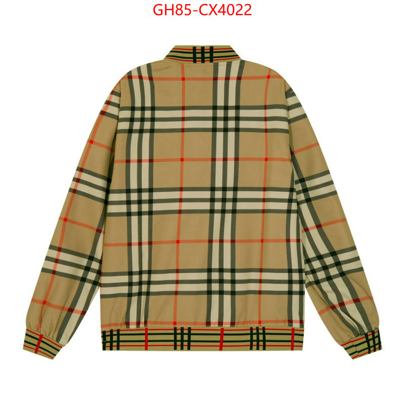 Clothing-Burberry 2024 luxury replicas ID: CX4022 $: 85USD