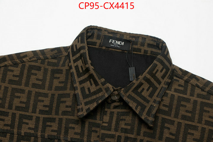 Clothing-Fendi replica wholesale ID: CX4415 $: 95USD