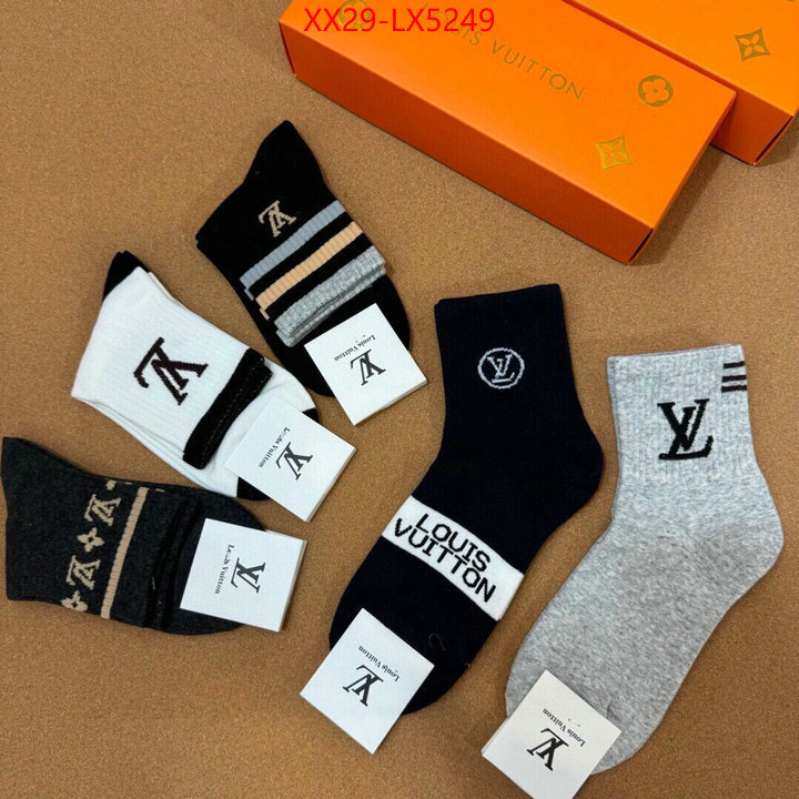 Sock-LV high quality customize ID: LX5249 $: 29USD