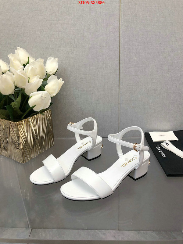 Women Shoes-Chanel good quality replica ID: SX5886 $: 105USD