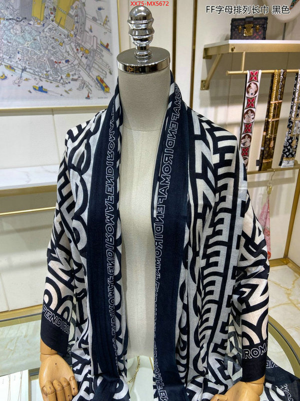 Scarf-Fendi aaaaa quality replica ID: MX5672 $: 75USD