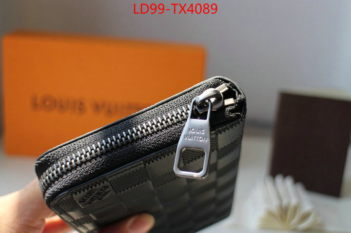 LV Bags(TOP)-Wallet shop designer ID: TX4089 $: 99USD,