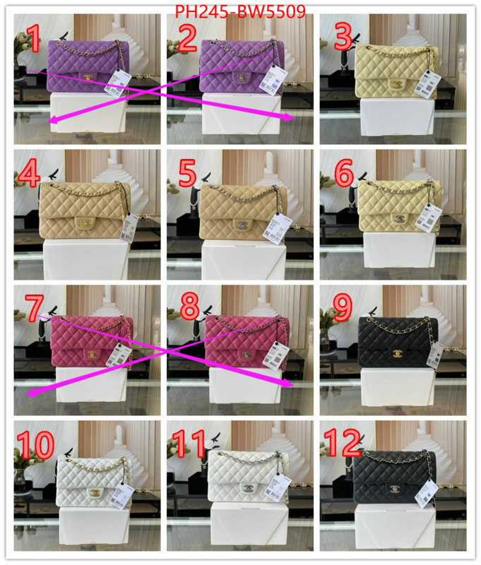 Chanel Bags(TOP)-Diagonal- top designer replica ID: BW5509 $: 245USD,