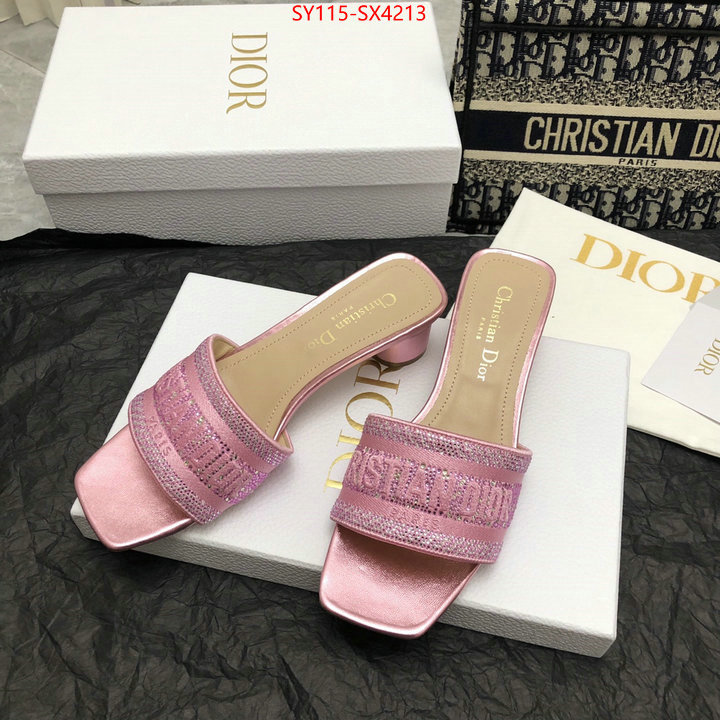 Women Shoes-Dior perfect quality ID: SX4213 $: 115USD