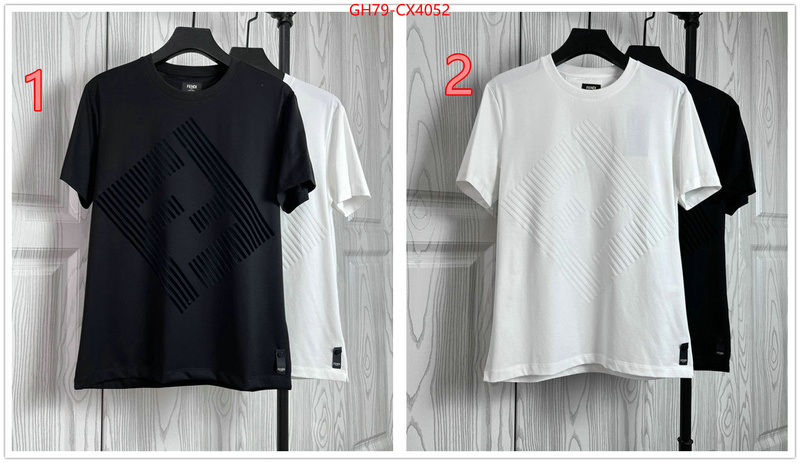 Clothing-Fendi 1:1 replica wholesale ID: CX4052 $: 79USD