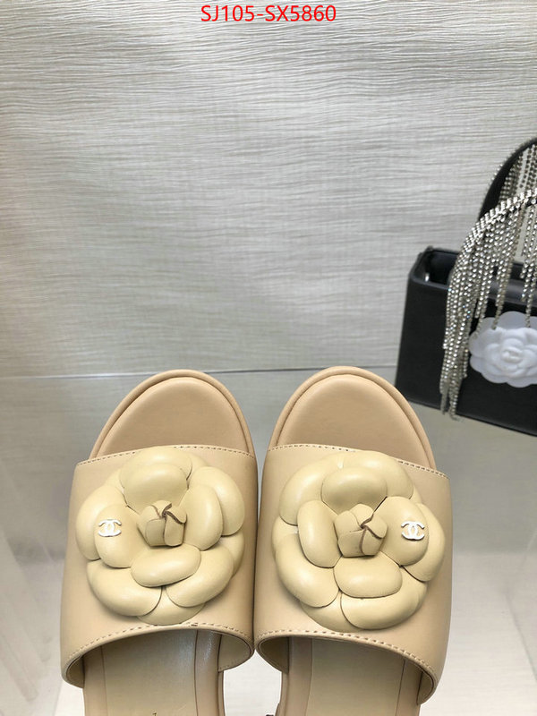 Women Shoes-Chanel 2024 replica wholesale cheap sales online ID: SX5860 $: 105USD