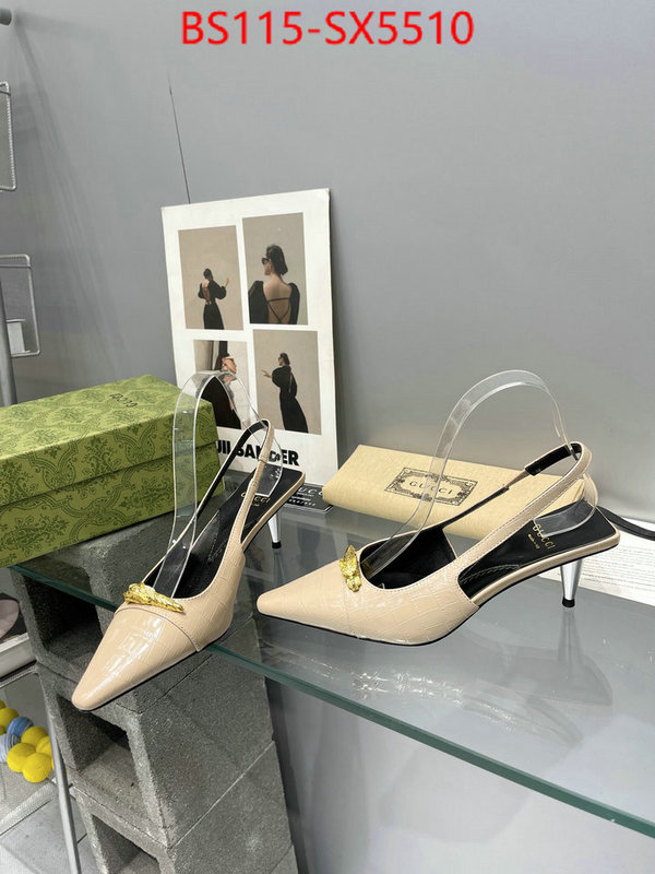 Women Shoes-Gucci what 1:1 replica ID: SX5510 $: 115USD