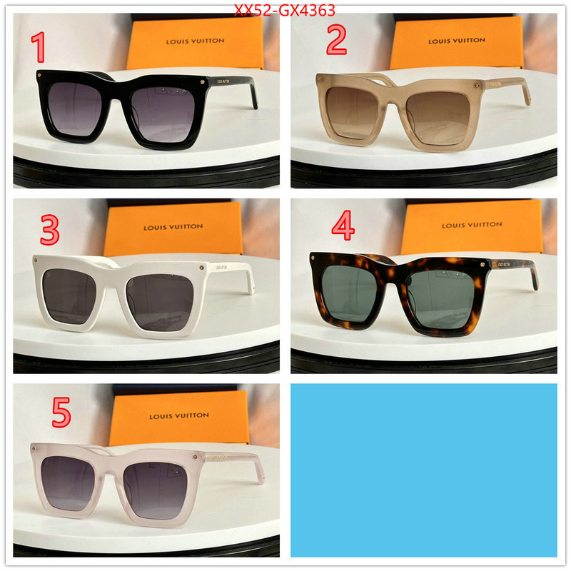 Glasses-LV top brands like ID: GX4363 $: 52USD