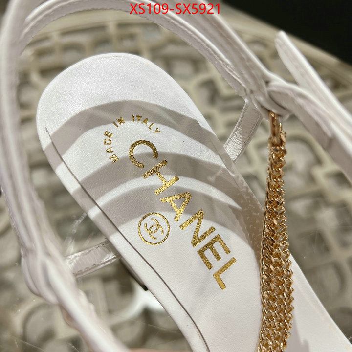 Women Shoes-Chanel top quality fake ID: SX5921 $: 109USD