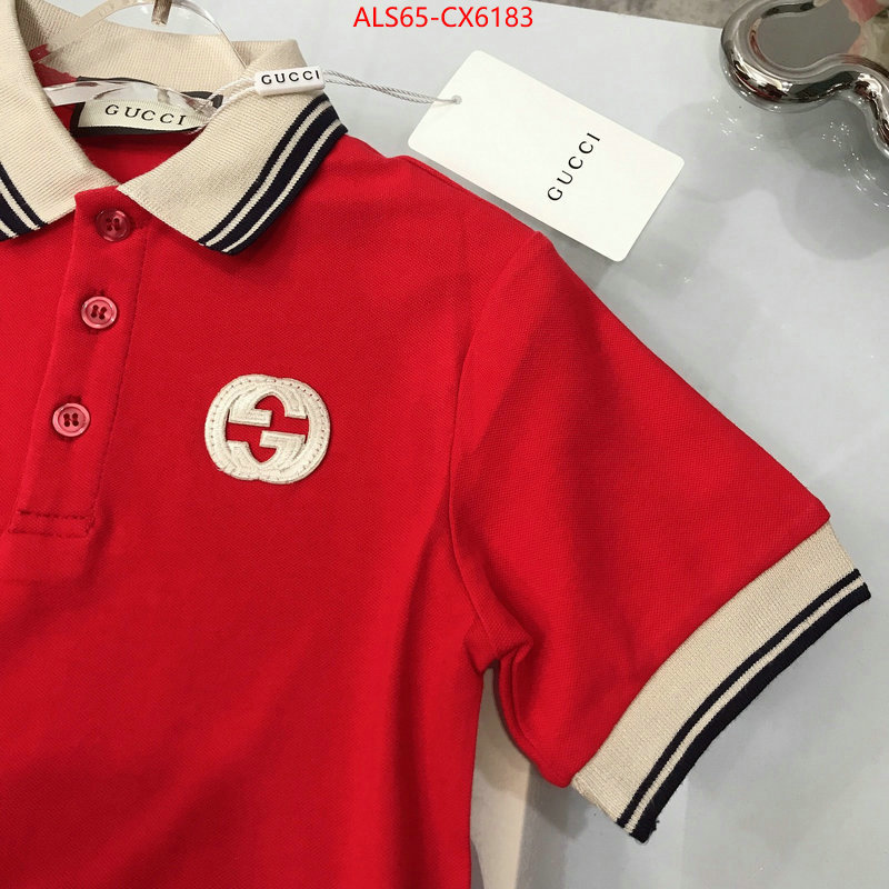 Kids clothing-Gucci top perfect fake ID: CX6183 $: 65USD