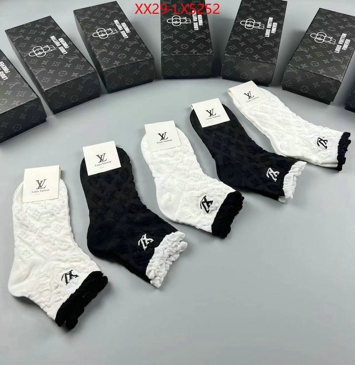 Sock-LV styles & where to buy ID: LX5252 $: 29USD