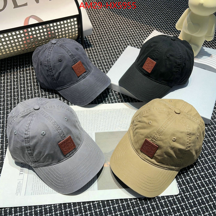 Cap(Hat)-Loewe knockoff highest quality ID: HX5955 $: 29USD