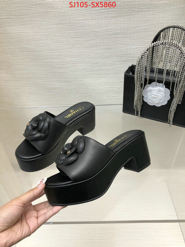 Women Shoes-Chanel 2024 replica wholesale cheap sales online ID: SX5860 $: 105USD