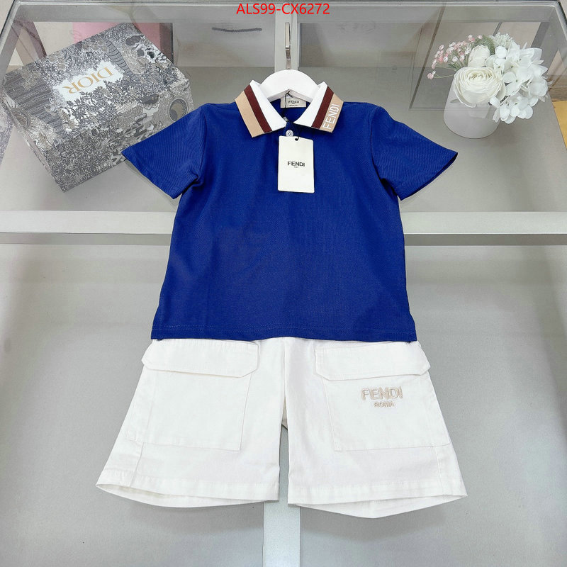 Kids clothing-Fendi top 1:1 replica ID: CX6272 $: 99USD