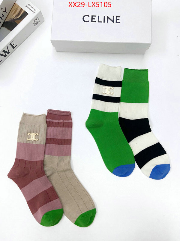 Sock-CELINE from china ID: LX5105 $: 29USD
