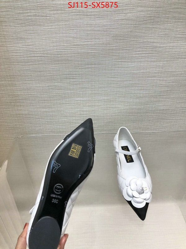 Women Shoes-Chanel aaaaa quality replica ID: SX5875 $: 115USD