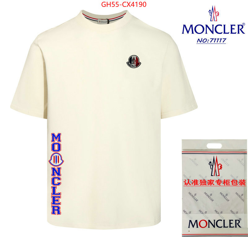 Clothing-Moncler found replica ID: CX4190 $: 55USD