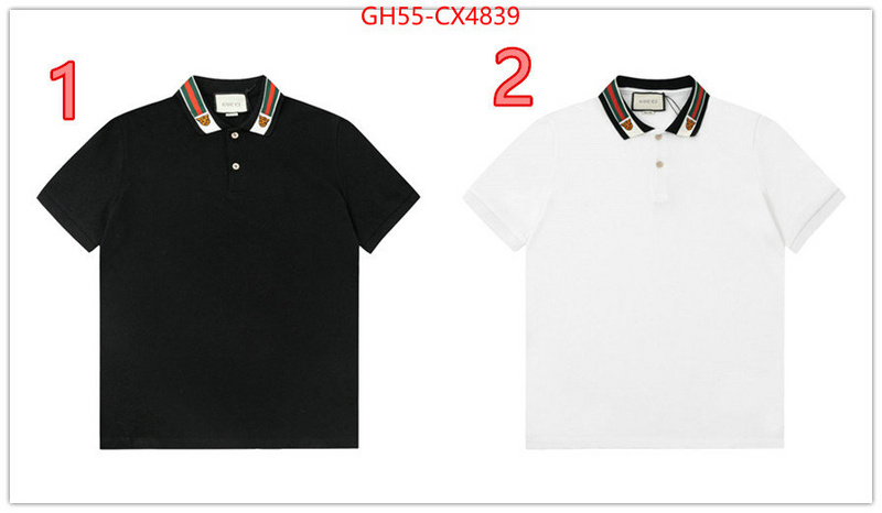 Clothing-Gucci luxury cheap replica ID: CX4839 $: 55USD