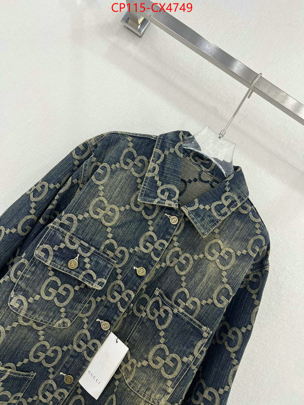 Clothing-Gucci sell online ID: CX4749 $: 115USD