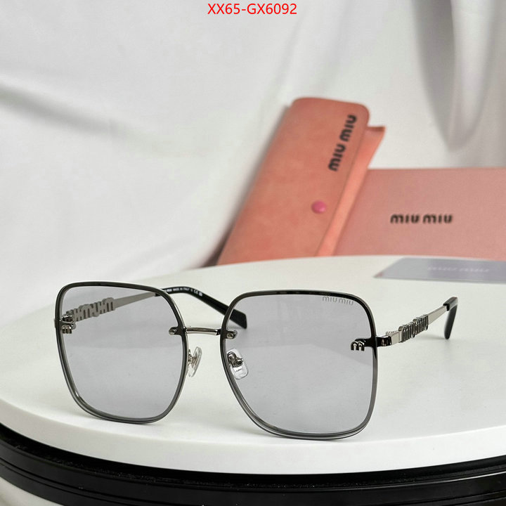 Glasses-Miu Miu can i buy replica ID: GX6092 $: 65USD