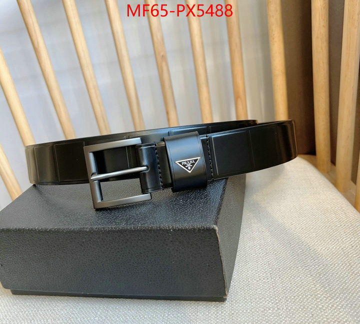 Belts-Prada top 1:1 replica ID: PX5488 $: 65USD