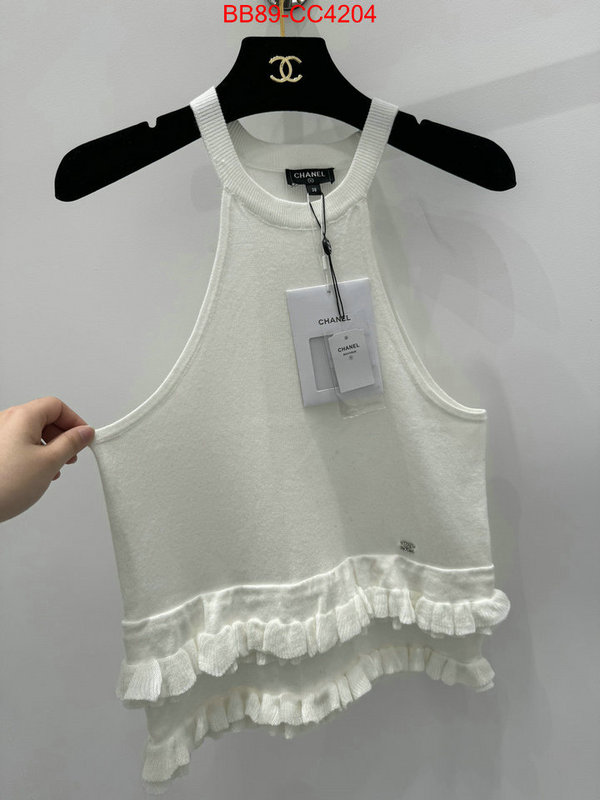 Clothing-Chanel online from china designer ID: CC4204 $: 89USD