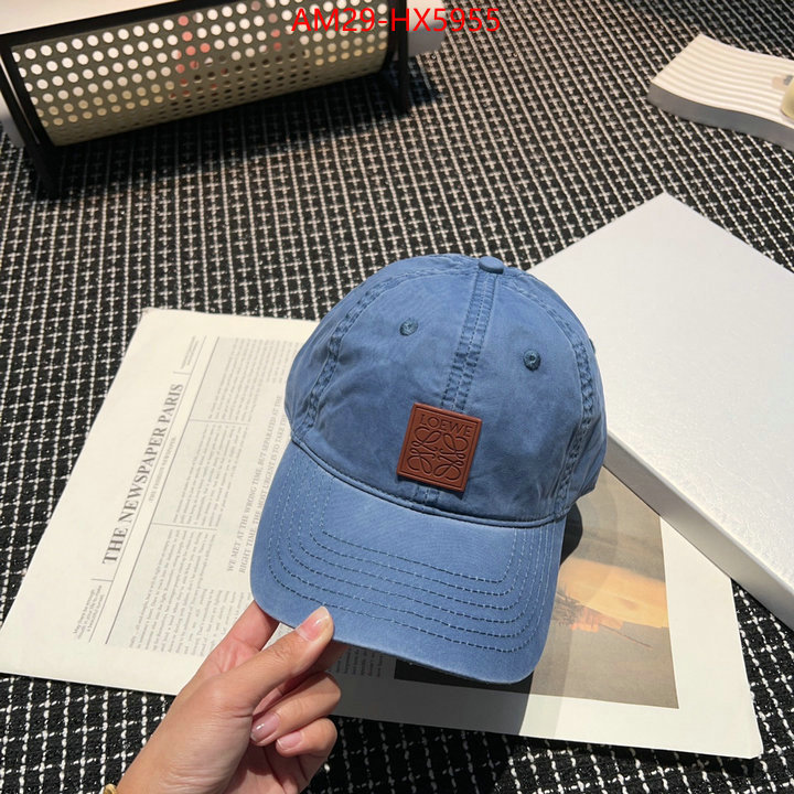 Cap(Hat)-Loewe knockoff highest quality ID: HX5955 $: 29USD