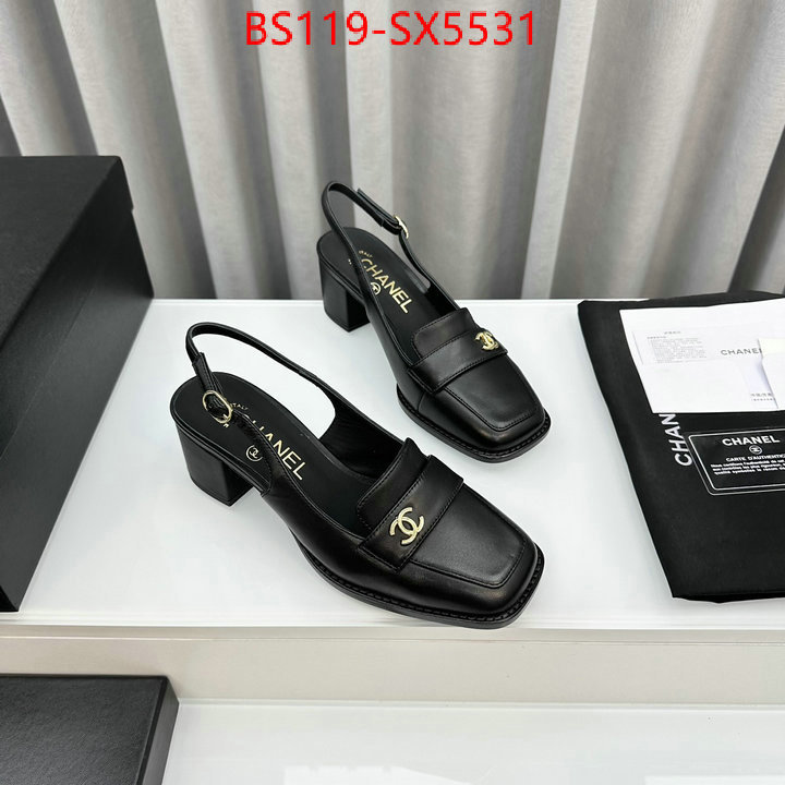 Women Shoes-Chanel best replica ID: SX5531 $: 119USD