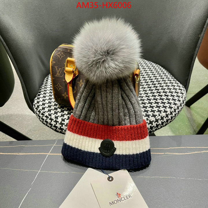 Cap(Hat)-Moncler the highest quality fake ID: HX6006 $: 35USD