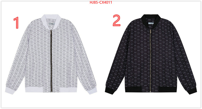 Clothing-Prada new designer replica ID: CX4011 $: 85USD