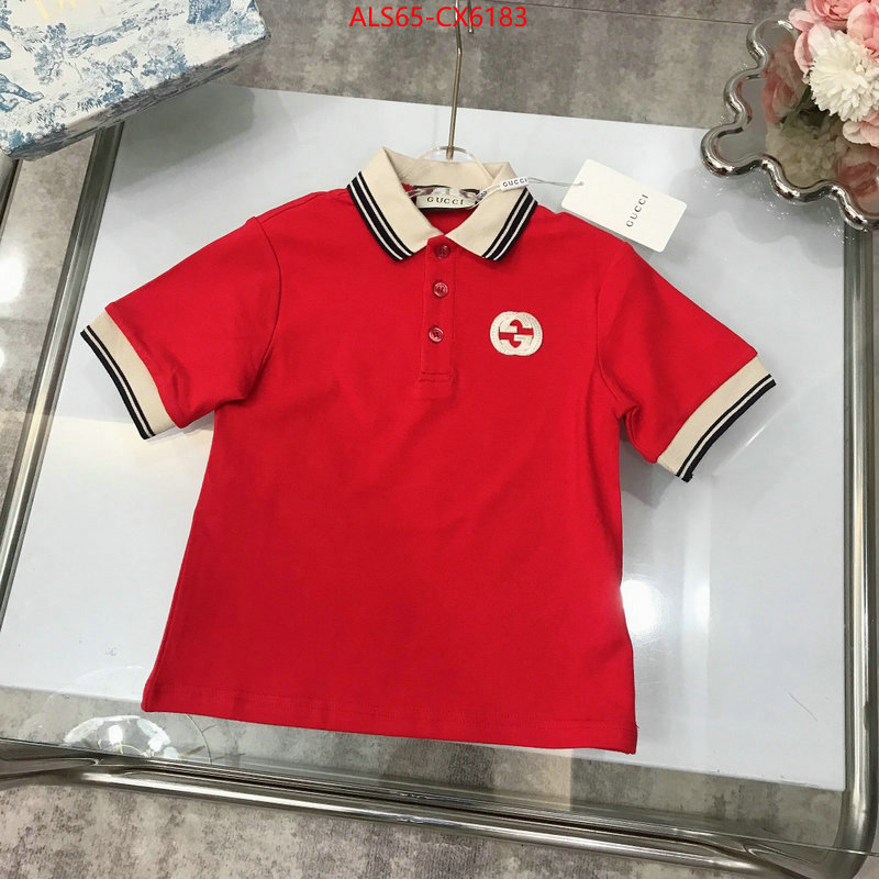 Kids clothing-Gucci top perfect fake ID: CX6183 $: 65USD