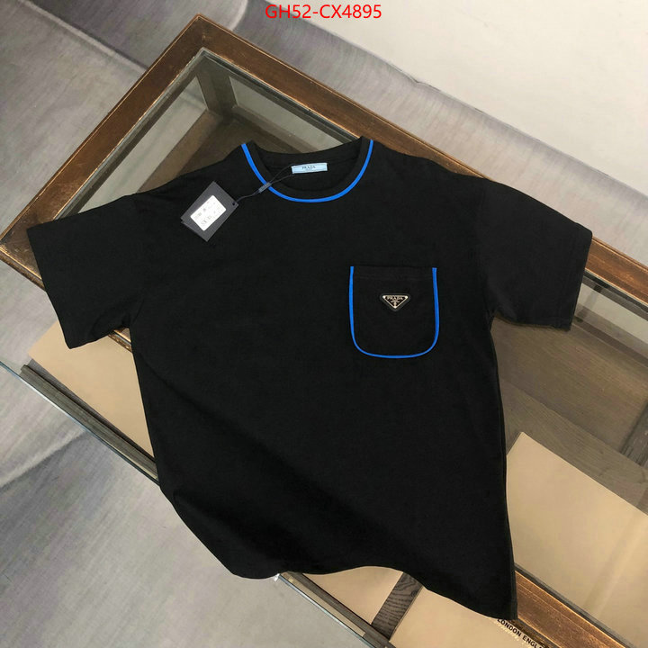 Clothing-Prada 1:1 clone ID: CX4895 $: 52USD