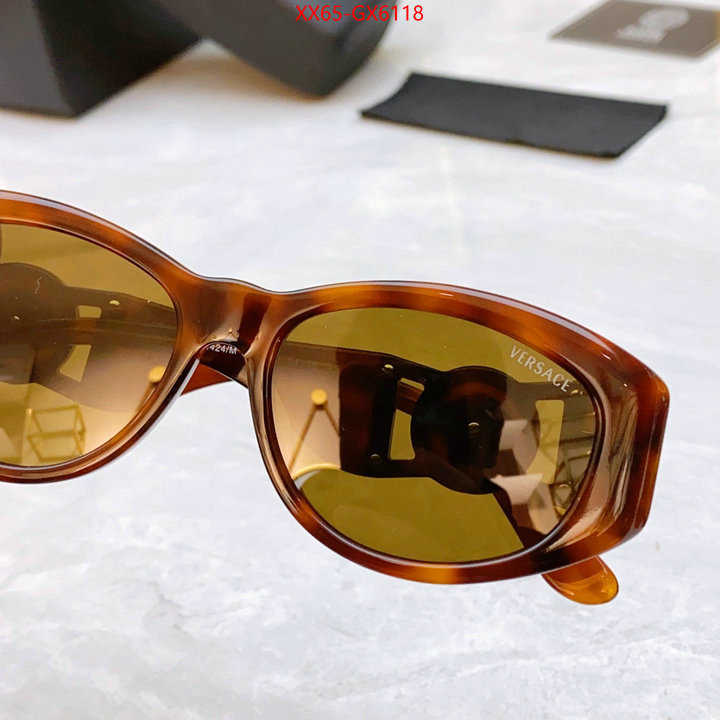 Glasses-Versace replica for cheap ID: GX6118 $: 65USD