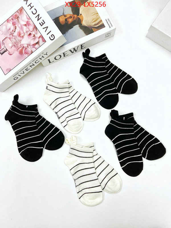 Sock-Miu Miu counter quality ID: LX5256 $: 29USD